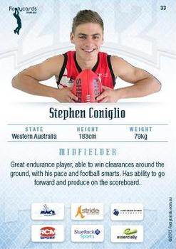 2012 Footy AFL Draft Prospects #33 Stephen Coniglio Back